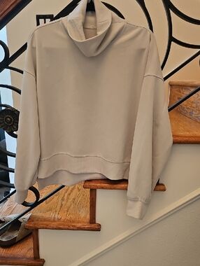 lululemon athletica Soft Stream Cowl Neck- Bone